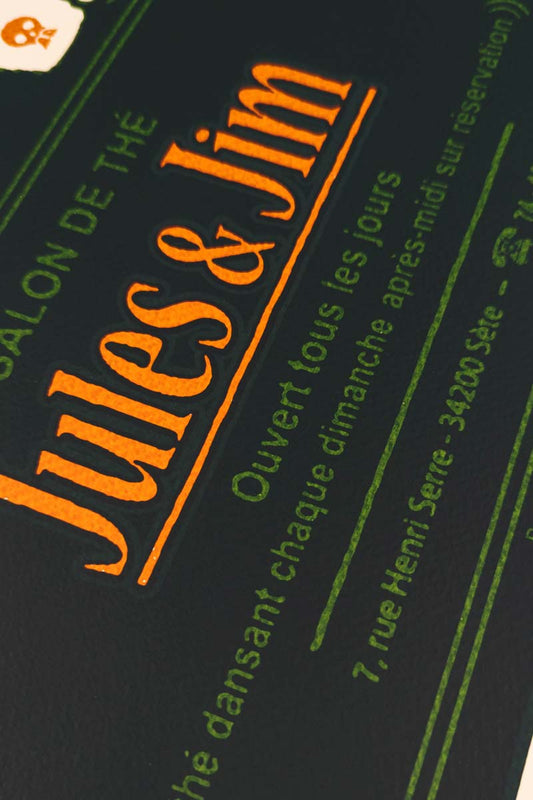 JULES & JIM  - sérigraphie