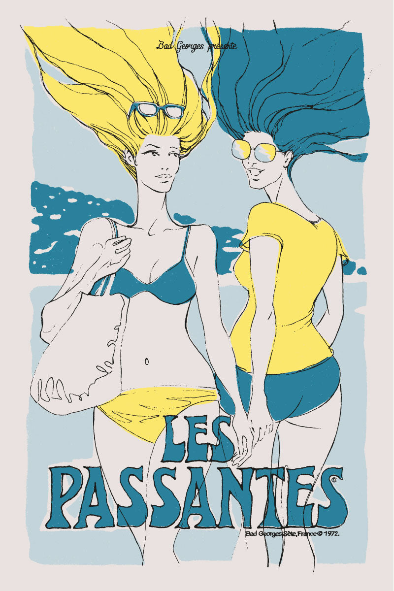 LES PASSANTES - sérigraphie