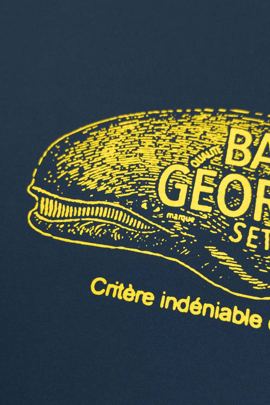 Le T-shirt LA BALEINE - marine