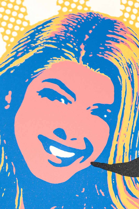 BAIGNADE INTERDITE - sérigraphie