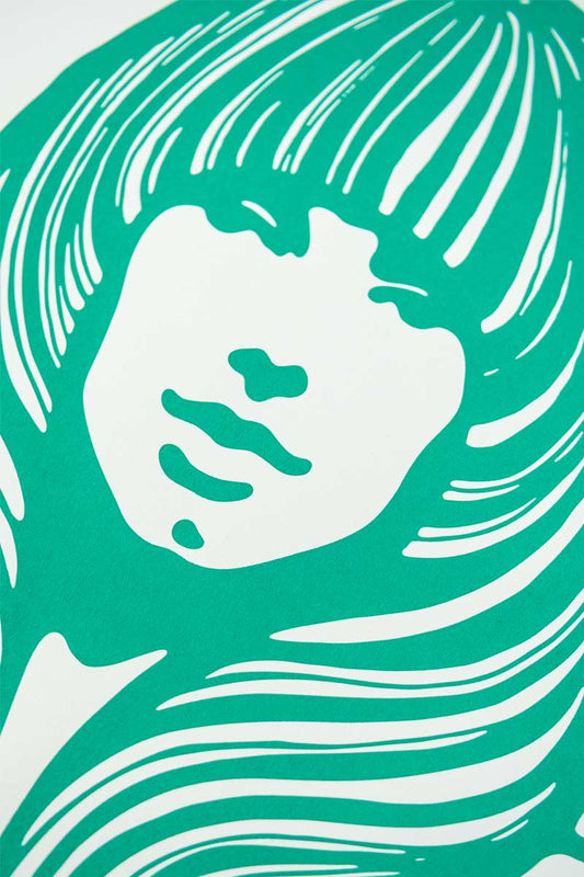 BAIN DE MER - sérigraphie