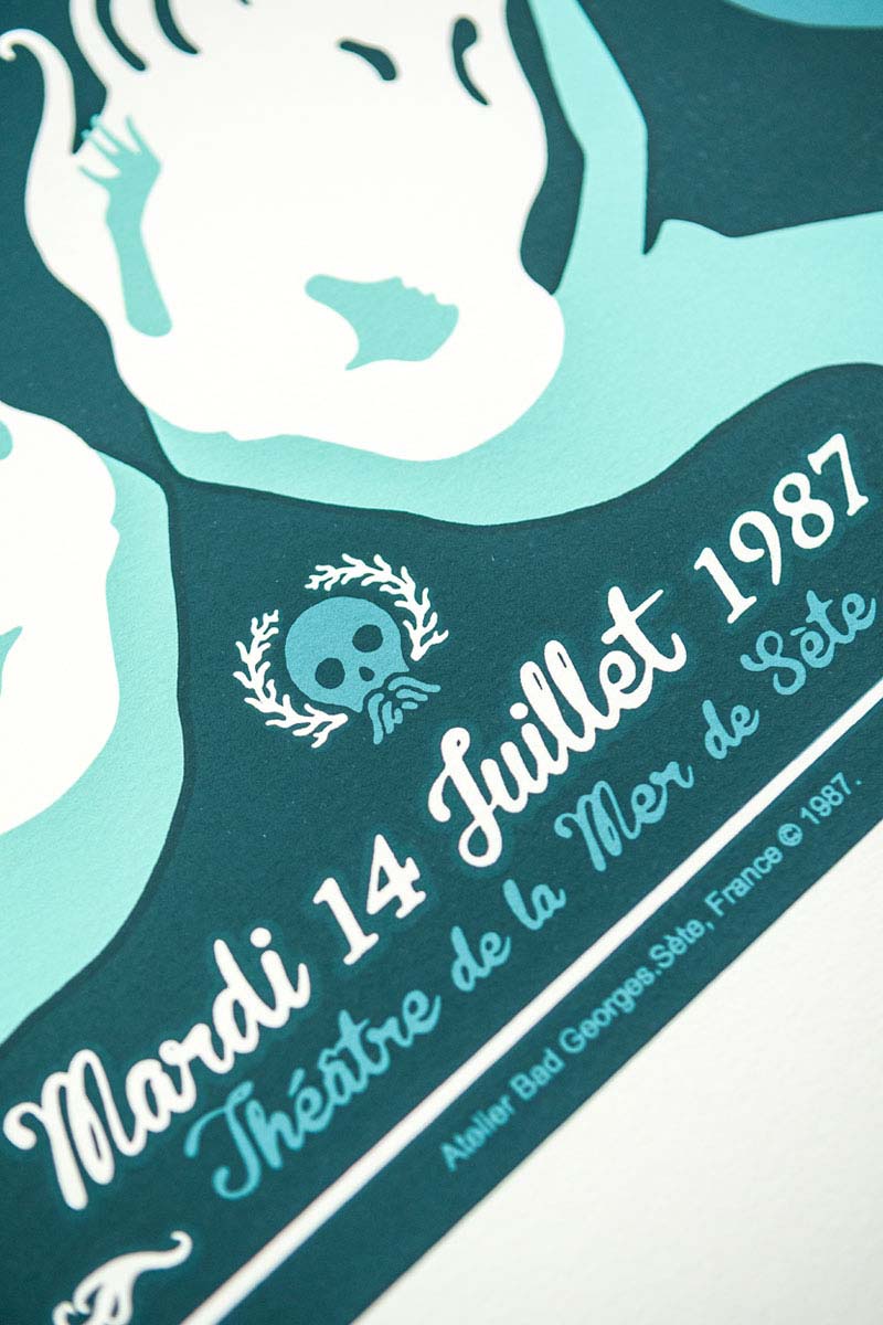 LE BAL DES SIRÈNES -sérigraphie