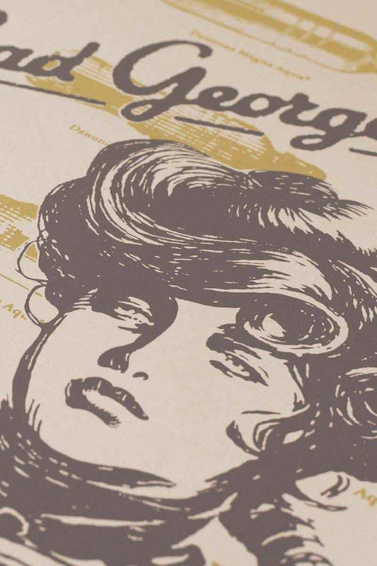 BOUTEILLES À LA MER- sérigraphie