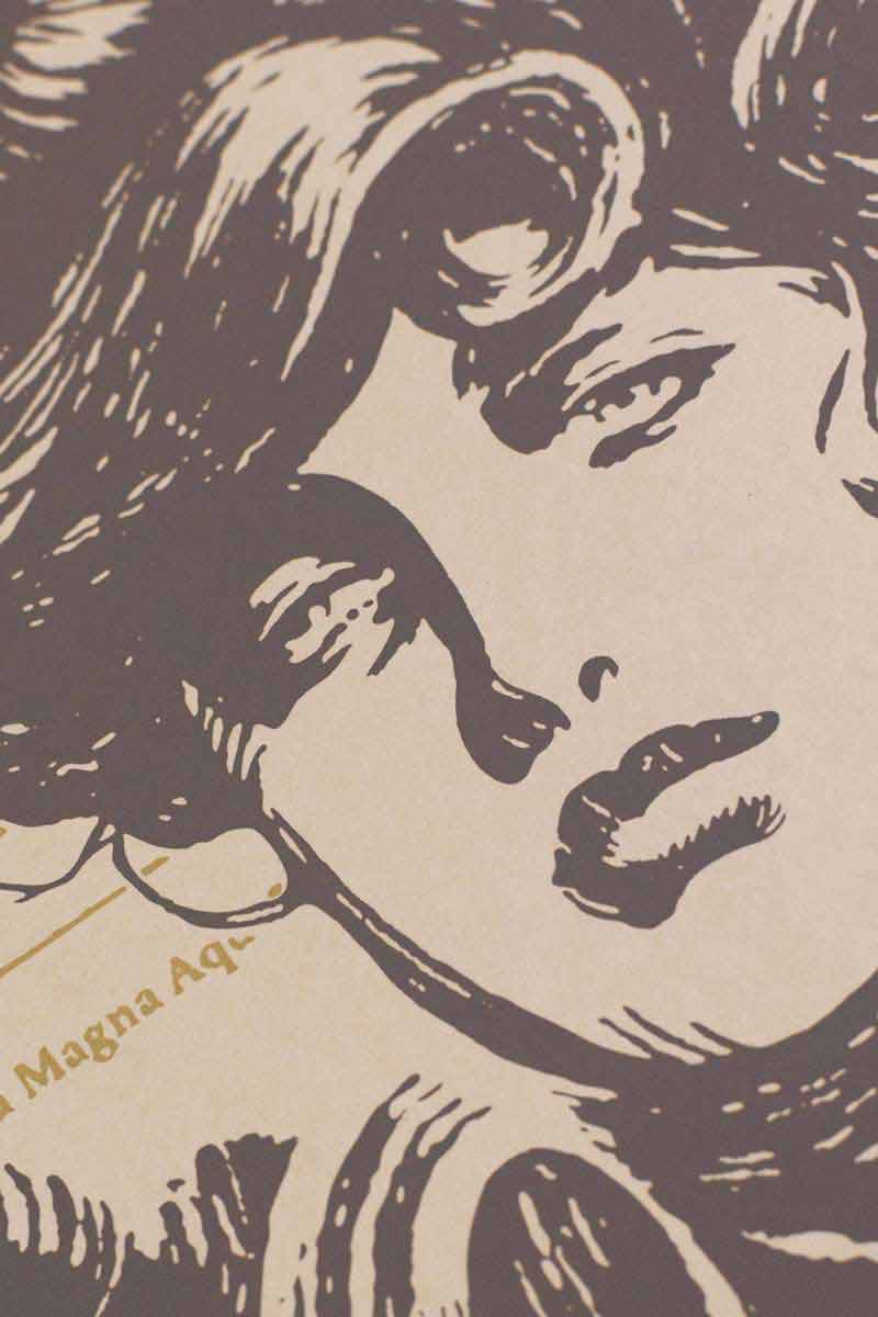BOUTEILLES À LA MER- sérigraphie