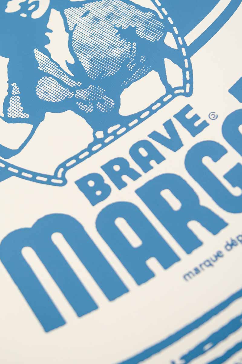 BRAVE MARGOT - sérigraphie