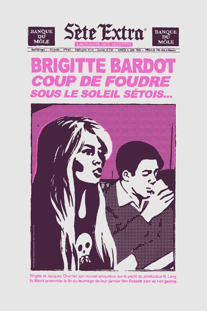 COUP DE FOUDRE - sérigraphie