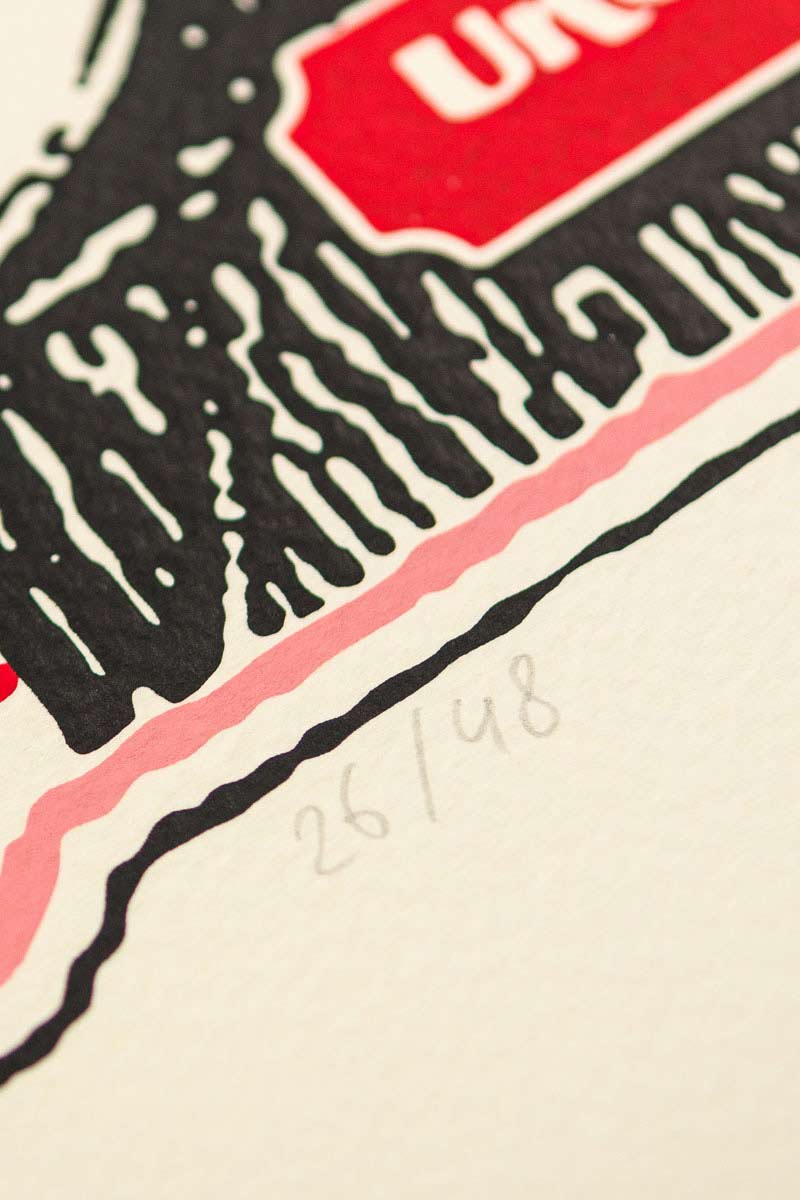 CHICHOIS BARAQUETTE - sérigraphie