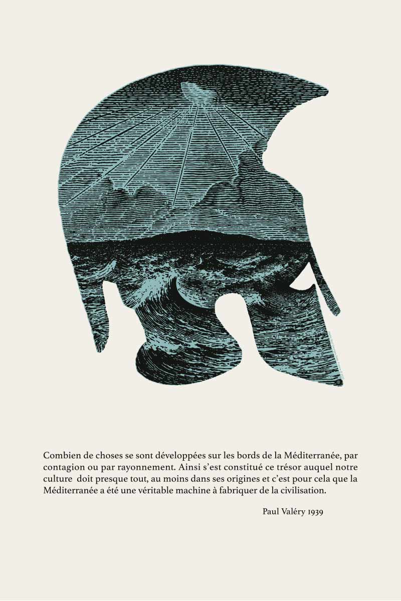 CIVILISATION - sérigraphie & gravure sur bois