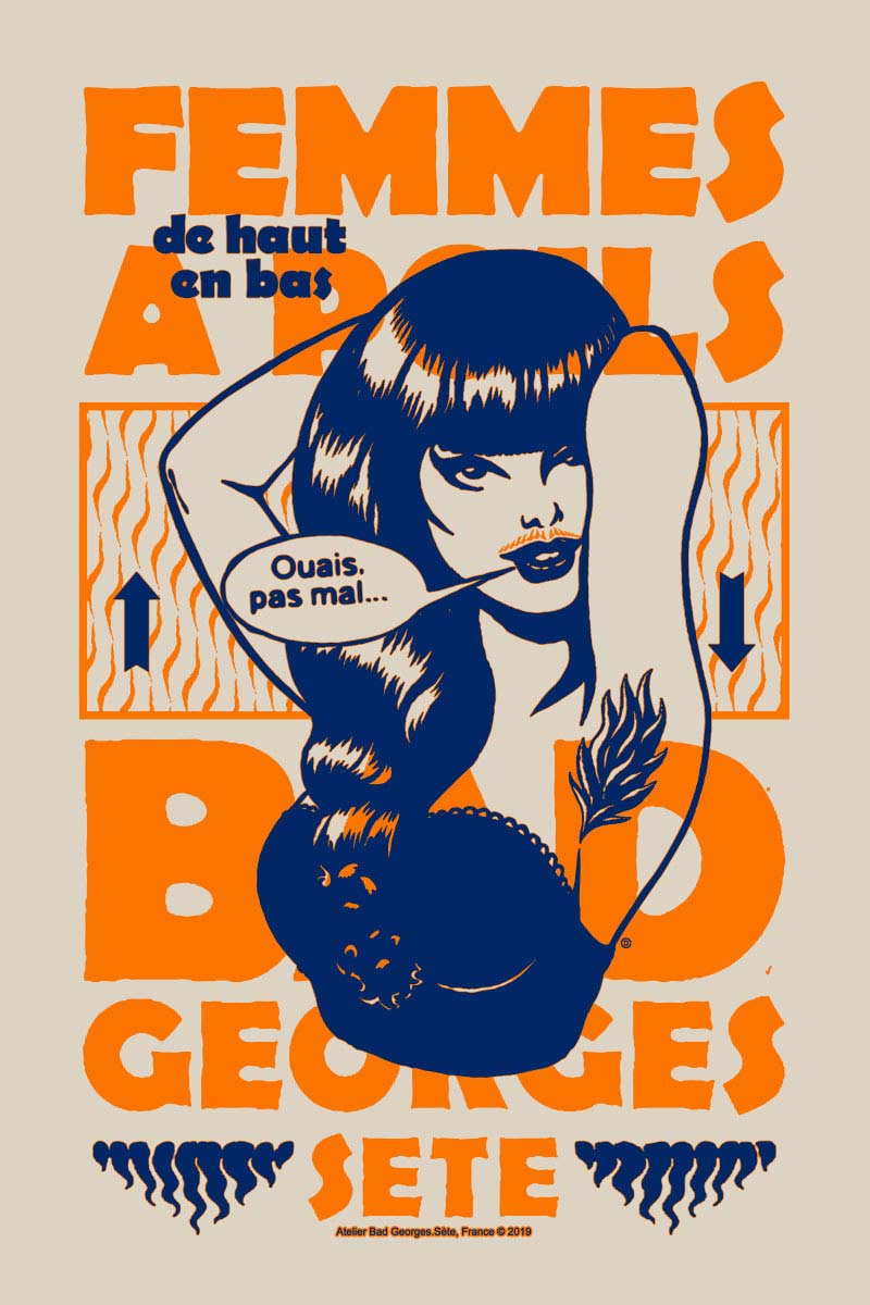 PAS MAL -sérigraphie