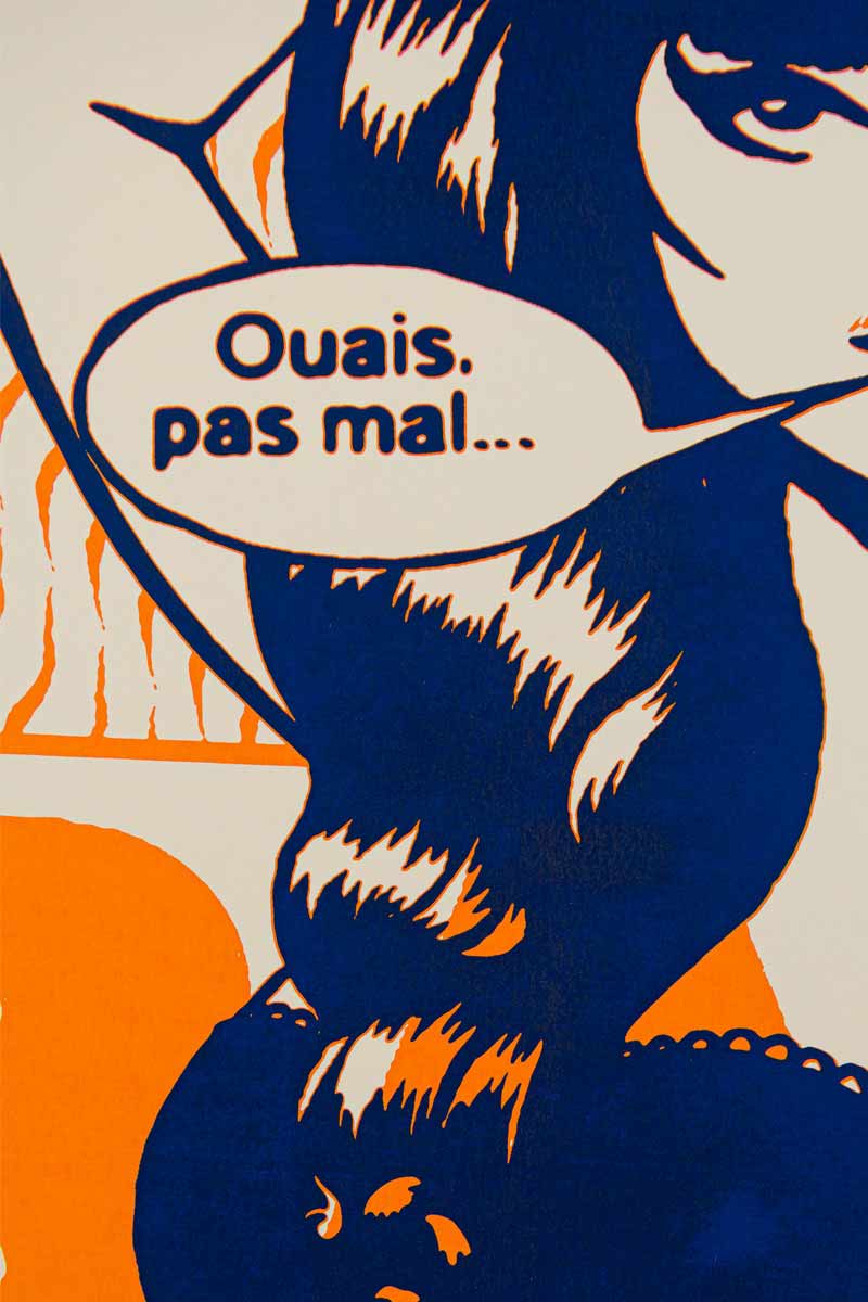 PAS MAL -sérigraphie