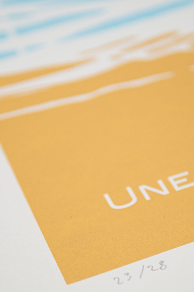 UNE FENÊTRE SUR LA MÉDITERRANÉE - sérigraphie