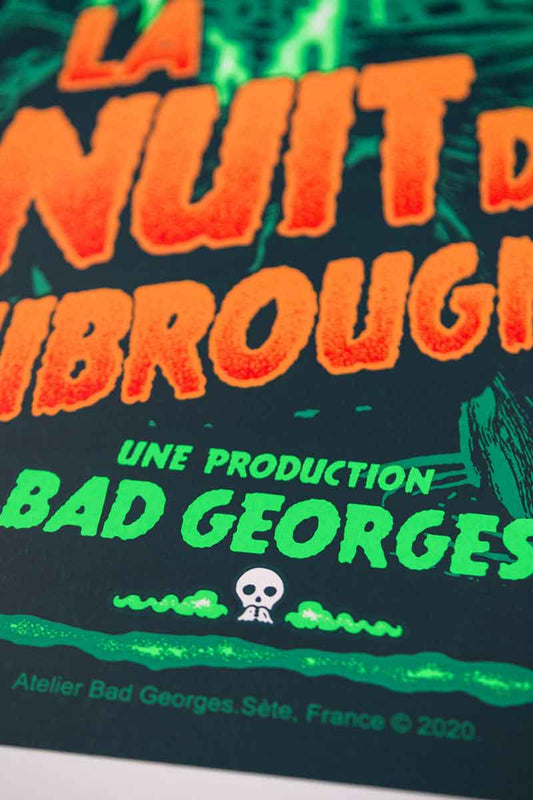 LA NUIT DE L'IBROUGNE - sérigraphie