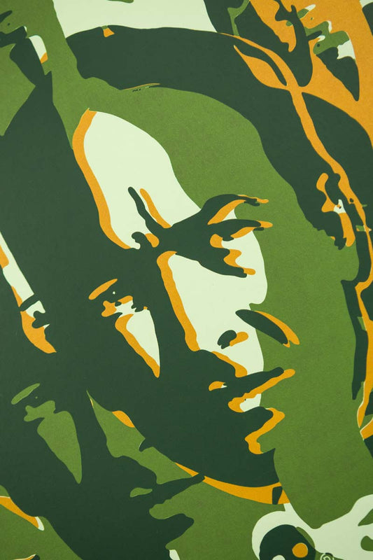 LE THÉÂTRE EST UN SPORT DE COMBAT - sérigraphie