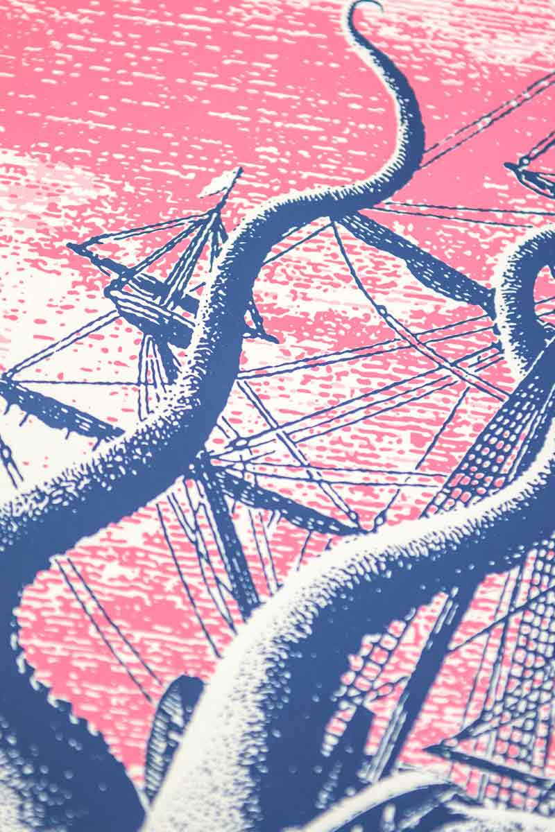 KRAKEN - sérigraphie