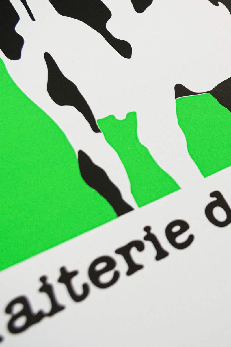 LA MONTAGNETTE - sérigraphie