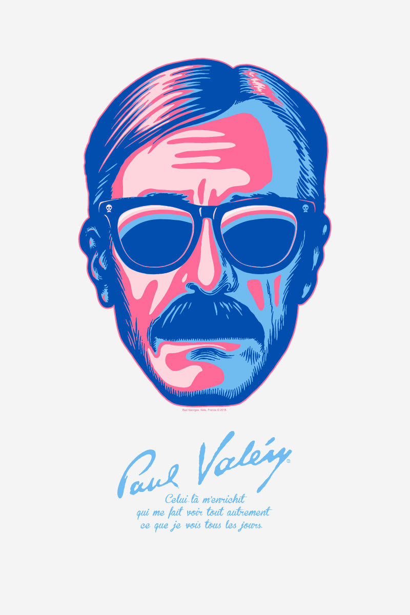 PAUL VALERY - sérigraphie