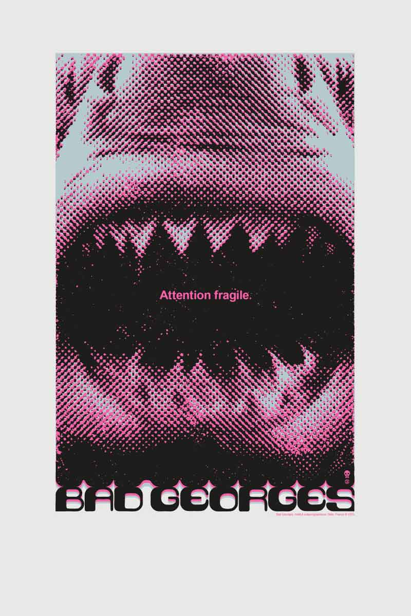 ATTENTION FRAGILE - sérigraphie