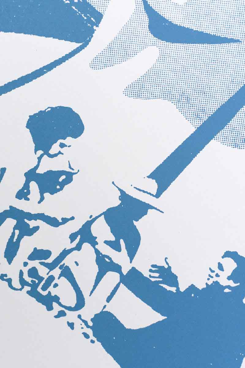 LE DÉJEUNER SUR LA PLAGE - sérigraphie