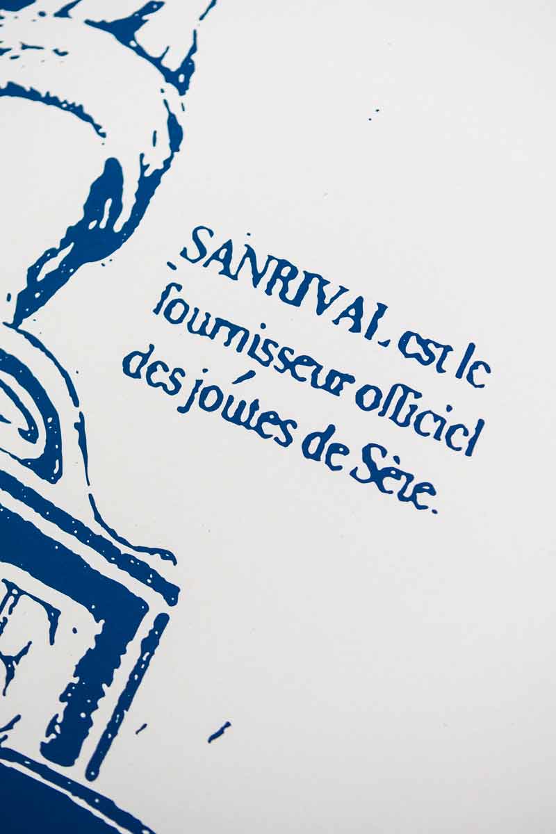 SANRIVAL - sérigraphie
