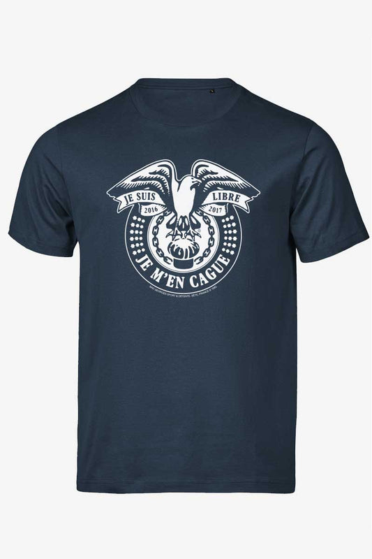 Le T-shirt CAGUE - marine