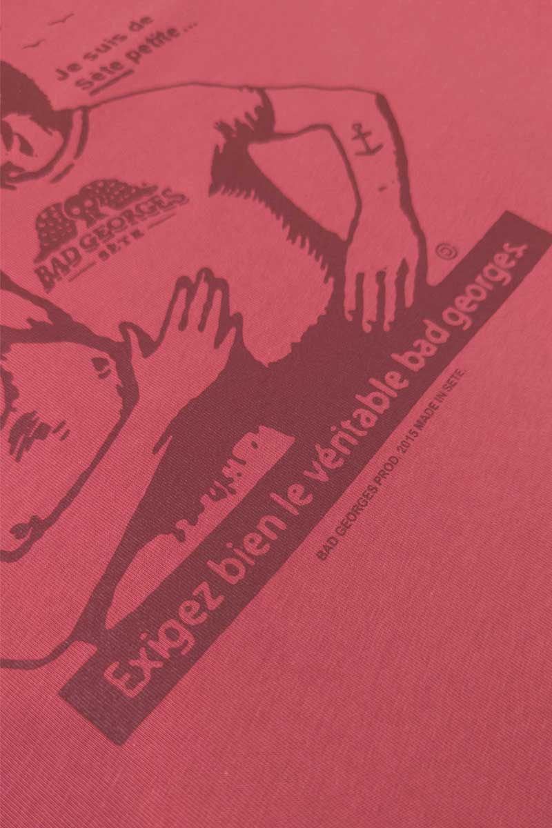 Le T-shirt PETITE - framboise