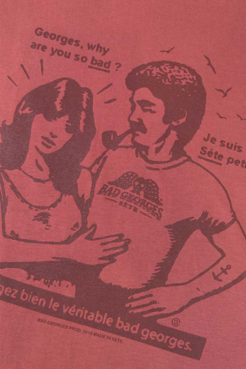 Le T-shirt PETITE - framboise