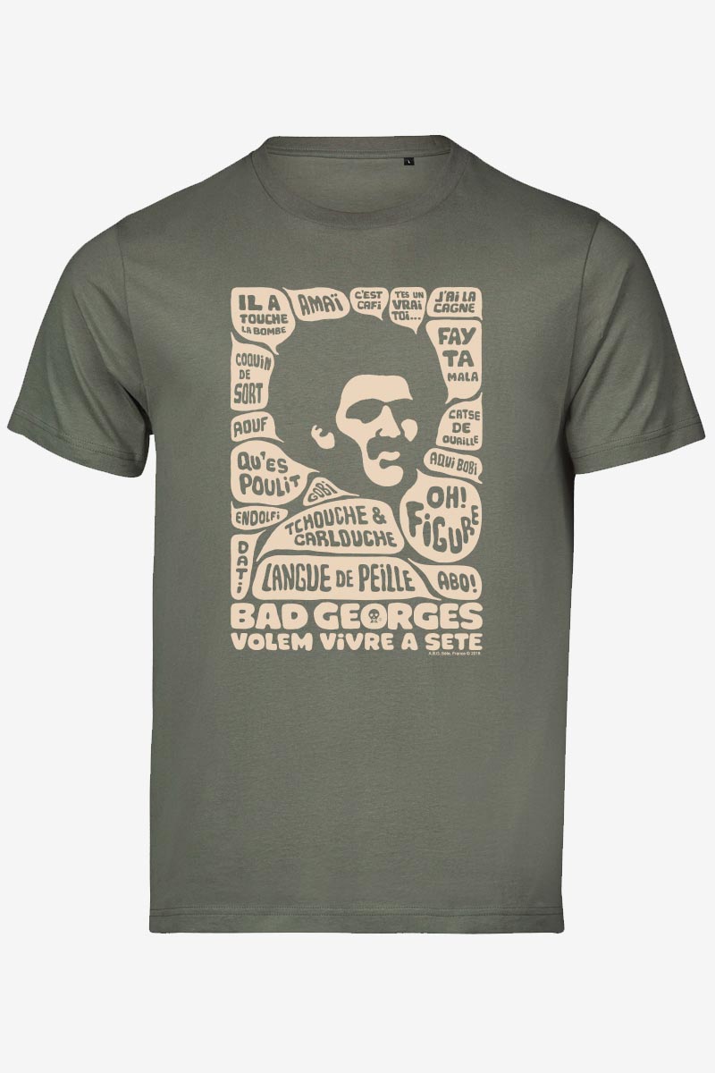 Le T-shirt VOLEM VIVRE - olive