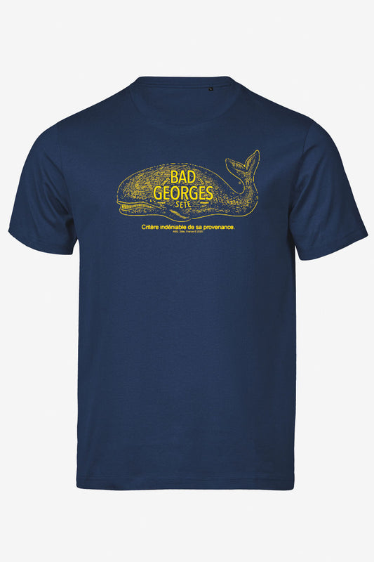 Le T-shirt LA BALEINE - marine