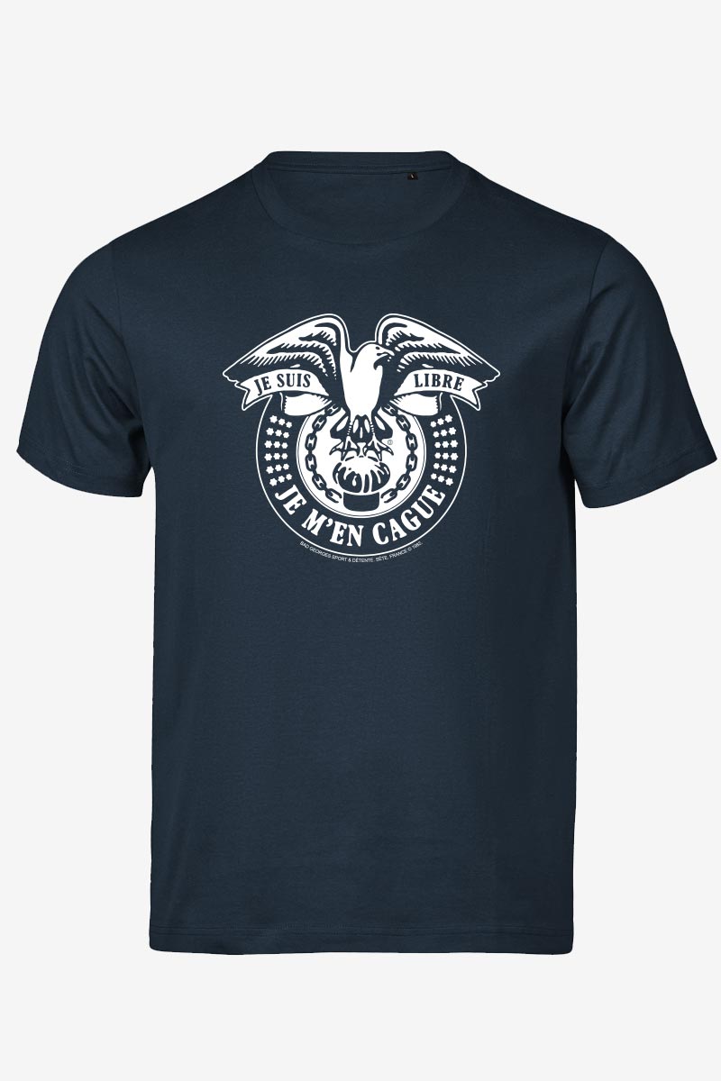 Le T-shirt CAGUE - marine