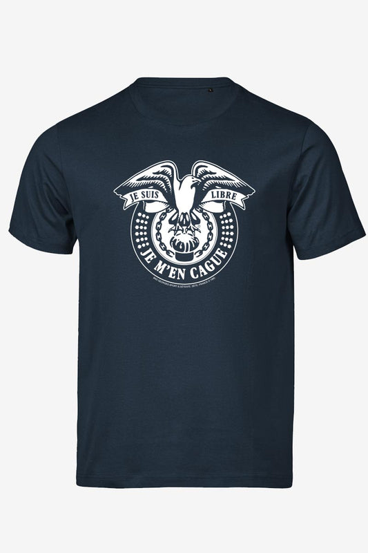 Le T-shirt CAGUE - marine