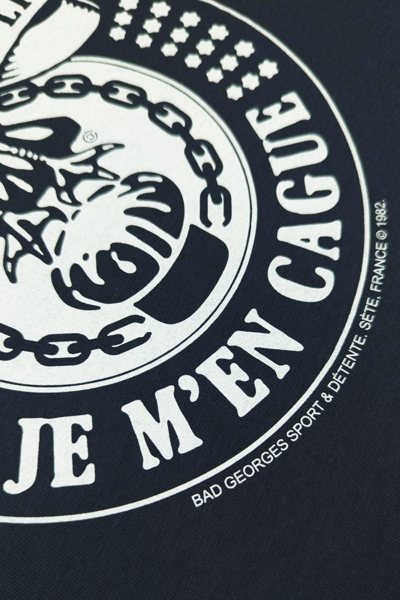 Le T-shirt CAGUE - marine