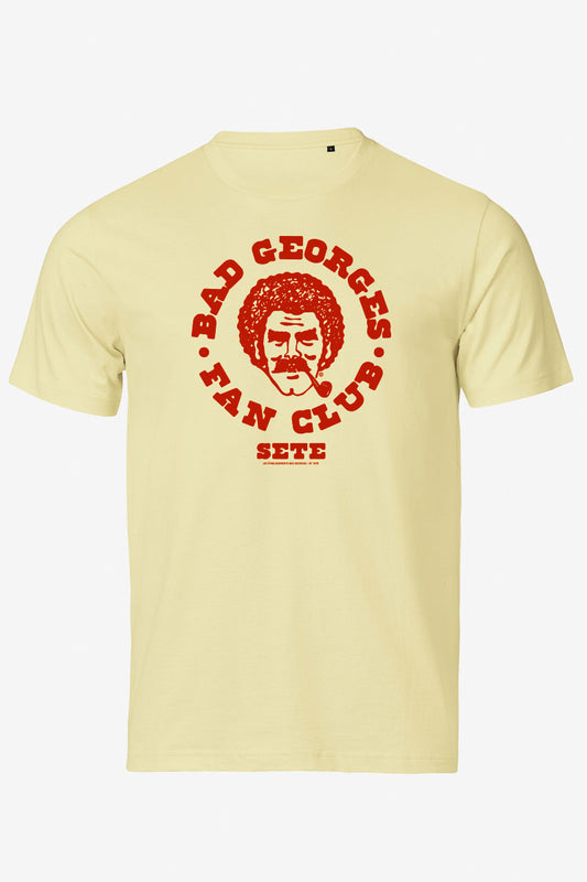 Le T-shirt FAN CLUB jaune pâle
