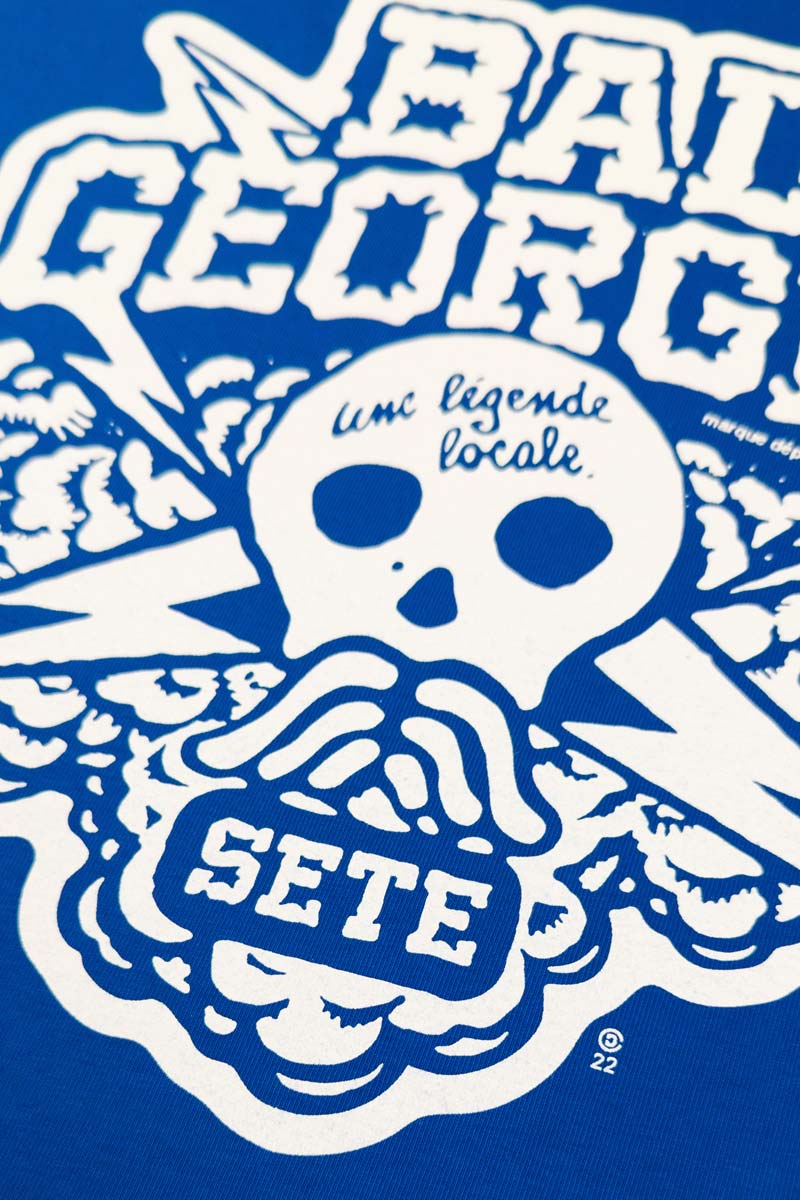 Le T-shirt THUNDER - Bleu Roi
