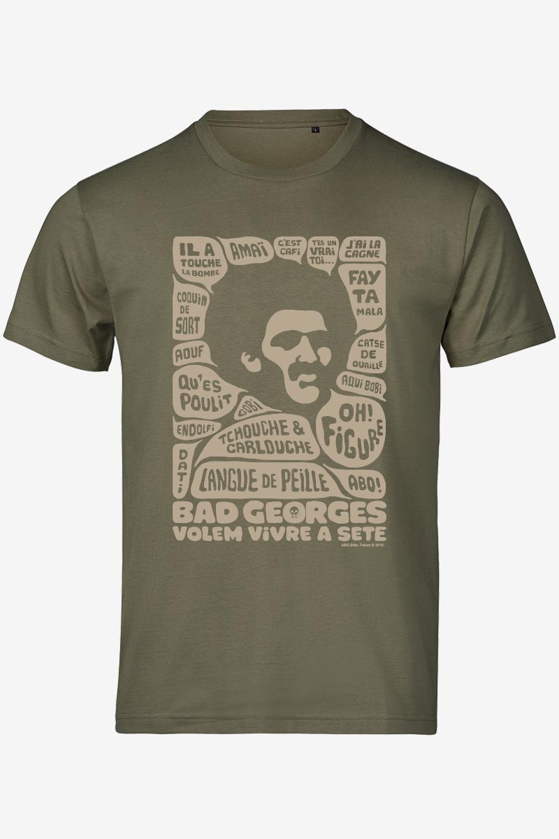 Le T-shirt VOLEM VIVRE - olive