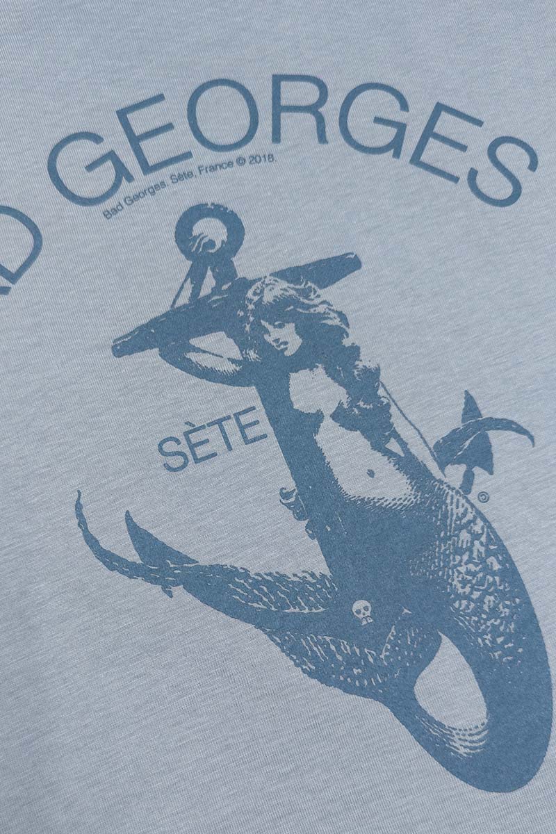 le T-shirt SIRENE bleu brume
