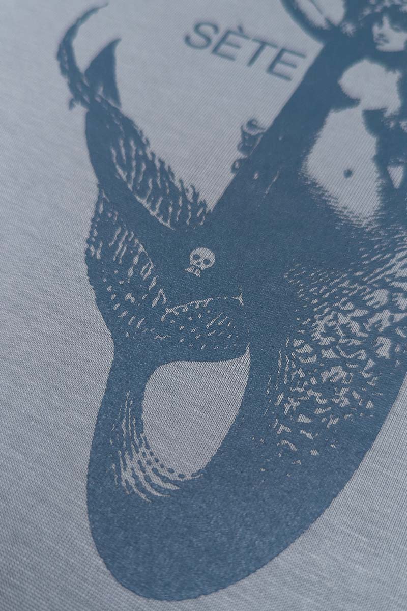 le T-shirt SIRENE bleu brume