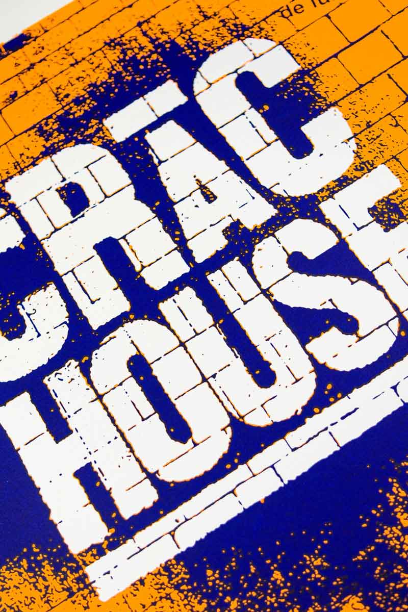 CRAC HOUSE - sérigraphie