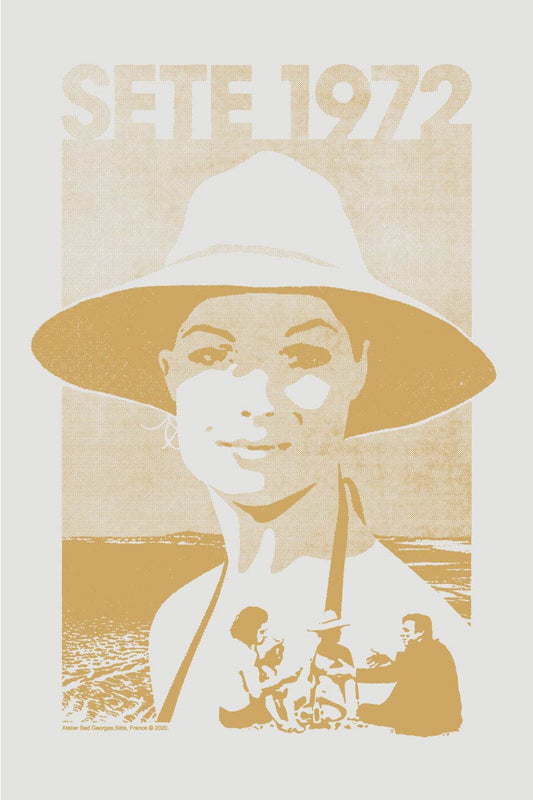 LE DÉJEUNER SUR LA PLAGE - sérigraphie